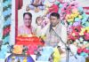 श्री शिव महापुराण कथा में उमड़ रही श्रद्धालुओं की भीड़