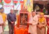 रामलीला के ग्यारहवें दिन अशोक वाटिका, लंका दहन और सेतु बंधन का हुआ रोमांचक मंचन