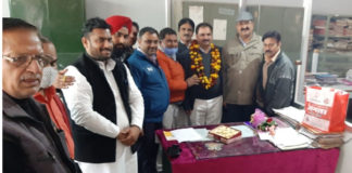 श्री अरोङवंश सभा द्वारा दीपक मिड्ढा का अभिनंदन