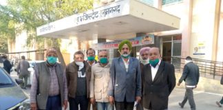 राज0 रोडवेज हनुमानगढ़ आगार के कर्मचारियों द्वारा कार्य बहिष्कार