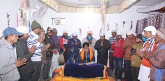 आईटीआई कॉलोनी में हुआ सुखमणि साहिब पाठ