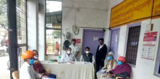 कोदूकोटा में 200 लोगो का हुआ निःशुल्क स्वास्थ्य परीक्षण