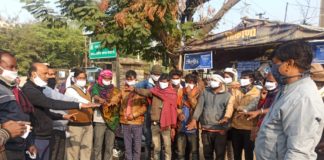 450 लोगो ने लिया मतदान एवं कोरोना गाईडलाईन की पालना करने का संकल्प