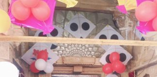 ठाकुरजी की महाआरती कर खीचड़े और गुड़ तिल्ली का लगाया भोग