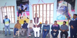 जिला स्तरीय सब जूनियर जूनियर एवं सीनियर वुशु प्रतियोगिता के ट्रायल संपन्न