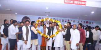 युवा कांग्रेस के नवनियुक्त जिला अध्यक्ष अशोक कुलड़िया का किया अभिनंदन