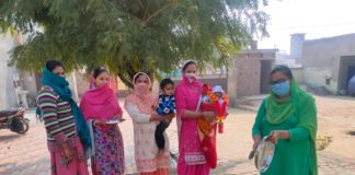 बेटी जन्मोत्सव पर थाली बजाकर गृहप्रवेश