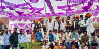 फुलियाकला उपखंड क्षेत्र में श्रीयादे मा जयंती मनाई