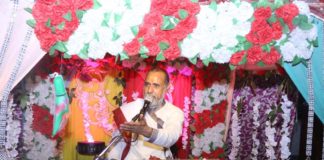 शहर की सुख स्मृद्धि व खुशहाली की कामना को लेकर पुजा अर्चना कराई