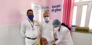 वरिष्ठ जनों के टीकाकरण प्रारंभ