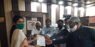 उत्तर प्रदेश के पूर्व मुख्यमंत्री के खिलाफ शाहपुरा में पत्रकारों ने दिया ज्ञापन