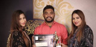 पांसल गाँव के गोपाल सेन को गुजरात मे मिला इंटरनेशनल मैकअप एवॉर्ड ,गांव में छाई खुशी