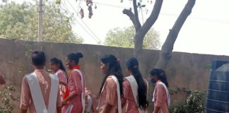 अखिल भारतीय विद्यार्थी परिषद की छात्राओं ने किया सफाई अभियान का आगाज