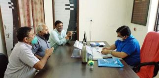 विधायक सांखला के नेतृत्व में सौंपा उपखंड अधिकारी को ज्ञापन