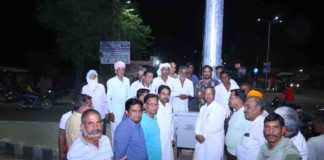 ड्रीमलेण्ड व चुगी नम्बर 08 पर हुआ हाईमास्क लाईट का उद्धाटन