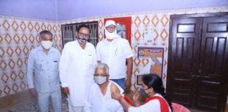 45 वर्ष से अधिक उम्र के लोगो को लगी कोरोना वेक्सीन