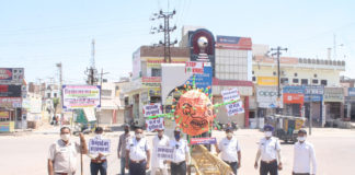 कोरोना संक्रमण के प्रति आमजन में जागरूकता के लिए ट्रेफिक पुलिस की अनूठी पहल