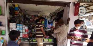 शाहपुरा में बिना मास्क के बनाए चालान