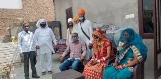 जरूरतमंद परिवार की बेटी के विवाह में जरूरत का सामान भेंट कर सहयोग किया