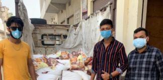 युवाओं द्वारा जरूरतमंद परिवारों के सहयोग करने का बीड़ा उठाया