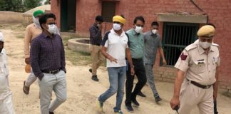 गांव की विभिन्न नेहरो एवं वाटर पार्क का निरीक्षण किया