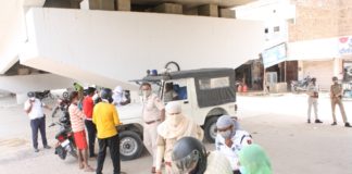 जनअनुशासन पखवाड़े के तहत ट्रैफिक पुलिस की सख्ती जारी, चालान सहित 2 बाइक की सीज