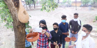 द इगल फाउण्डेशन ने की परिंडा लगाओं अभियान की शुरूवात