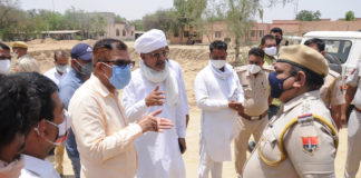 खेजड़ी के पेड़ काटने पर बिश्नोई समाज ने जताया विरोध