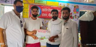 सर्व समाज सांगवा द्वारा आयोजित शिविर में 101 यूनिट रक्तदान