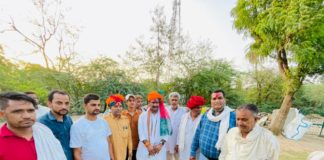 जहाजपुर मेरी जन्मभूमि यहाँ की मिट्टी जुड़ा रहना चाहता हूँ जिससे इस मिट्टी क़र्ज़ चुका संकू: केसावत