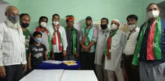 कांग्रेस के पूर्व अल्पसंख्यक जिला उपाध्यक्ष नफीस मोहम्मद ने की एसडीपीआई की सदस्यता ग्रहण