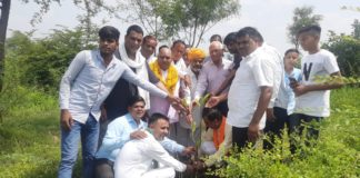 ओदी आश्रम रामद्वारा परिसर में संत निर्मल राम के 48 वे जन्मदिन के उपलक्ष पर पौधा रोपण किया।