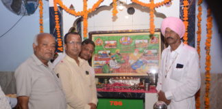 शुभ सालाना दीवान के तहत श्रीपीरखाना मन्दिर से निकाली भव्य शोभायात्रा