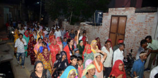 नशा व वैश्यावृत्ति के विरूद्ध वार्डवासियों ने चलाया जनअभियान, निकाली रैली