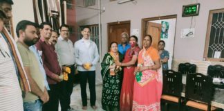 भारतीय जनता पार्टी नगर मंडल ने महिला मोर्चा नगर अध्यक्ष बनने पर चंचल बेली का स्वागत किया
