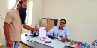 पानी की समस्या को लेकर पार्षद इशाक खान ने दिया ज्ञापन