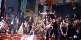 रामलीला में ताड़का वध व सीता स्वयंबर का मंचन