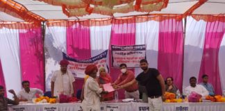 प्रशासन गांवो के संग शिविर में हुए पट्टे वितरण