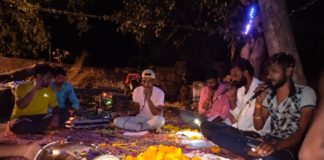 बगीची बालाजी मंदिर पर सुंदरकांड पाठ का आयोजन