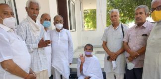 शाहपुरा अणुव्रत समिति ने भीलवाड़ा पहुंच कर आचार्य महाश्रमण व संतों से लिया आर्शिवाद