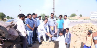 गंदे पानी की समस्या से मिलेगी कॉलोनीवासियों को निजात, नाला निर्माण का शुभारंभ