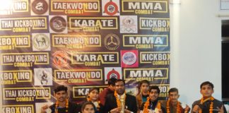 राष्ट्रीय थाई किक बांक्सिंग प्रतियोगिता में राजस्थान तृतीय