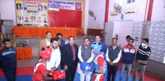 द्वितीय राज्यस्तरीय किकबॉक्सिंग प्रतियोगिता का शुभारम्भ