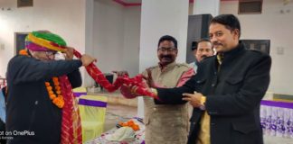 सेवानिवृत्त शारीरिक शिक्षको का सम्मान समारोह आयोजित।