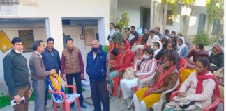 आरोग्य समिति का खाता खुलवाकर लक्ष्य प्राप्त करें ‐-डॉ. उपाध्याय