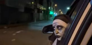 दिल्ली की सड़कों पर घूमती दिखी चुड़ैल, सोशल मीडिया पर तेजी से Viral हुआ VIDEO