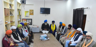 गुरुद्वारों की प्रबंध कमेटी व समूह साधसंगत की बैठक आयोजित