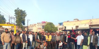 भजन लाल शर्मा के मुख्यमंत्री बनने पर आतिशबाजी