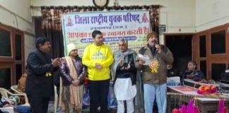 जन्मदिन बड़ी ही धूमधाम से वृद्धजनों के साथ मनाया गया