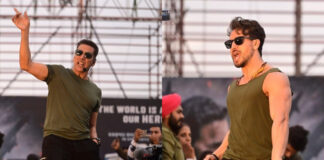 लखनऊ पहुंचे अक्षय-टाइगर पर भीड़ ने मारे चप्पल-जूते, वायरल हुआ VIDEO